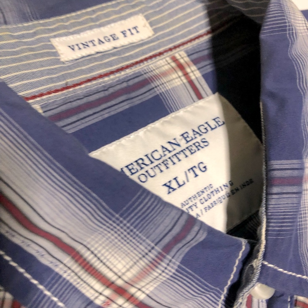 Mens American Eagle Long sleeve button up